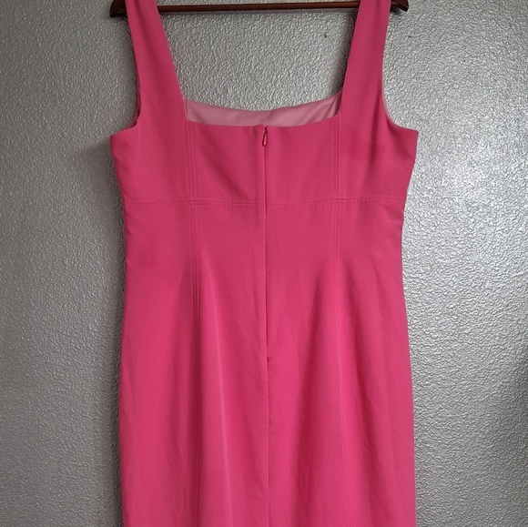 NWT Laundry Shelli Segal Azaela Pink Long Formal Dress   Size 16 - Picture 11 of 16